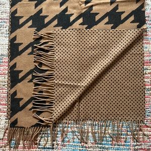 Coach Polkadot / Houndstooth Scarf